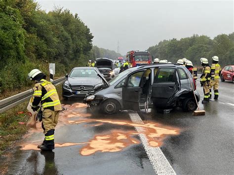 Haan Neun Verletzte Bei Unfall Auf A46