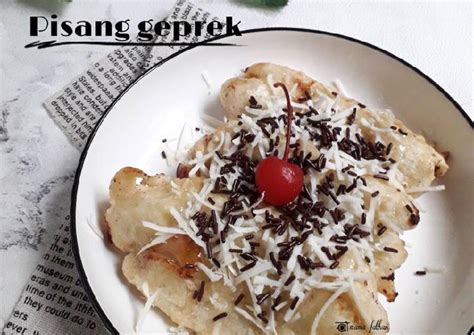 Resep Pisang Geprek Oleh Mama Fathan Cookpad