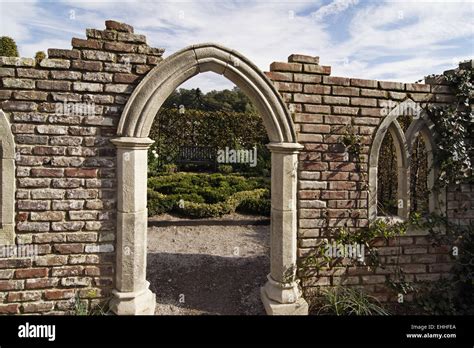 English Garden Gate In Germany Stock Photo Alamy