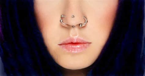 Double Nose Piercing Pros Cons And Suitable Jewelry