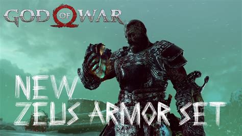 New Zeus Armor Set Show Case God Of War New Game Plus Youtube