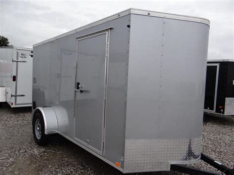 Continental Trailers 6x12 V Nose 6 6 Interior Ramp Cargo Enclosed