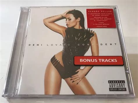 Demi Lovato Confident Cd Deluxe 4 Bonus Lacrado De Fabrica Mercadolivre