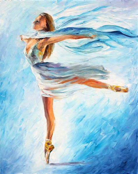 The Sky Dance Painting By Leonid Afremov