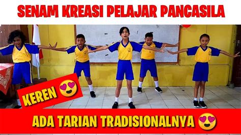 Senam Kreasi Pelajar Pancasila Sd Negeri Ambon Kelompok Youtube