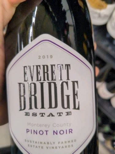 Everett Bridge Estate Pinot Noir Vivino United States