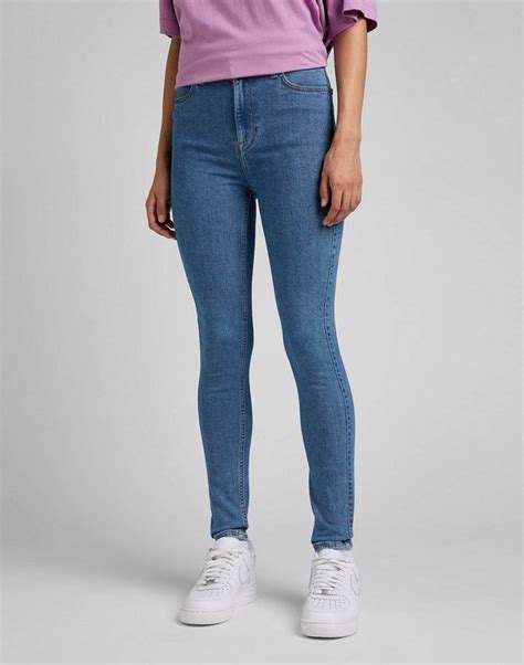 LEE IVY DAMSKIE SPODNIE JEANSOWE LIGHT WASH L32EFAMR L32EFAMR