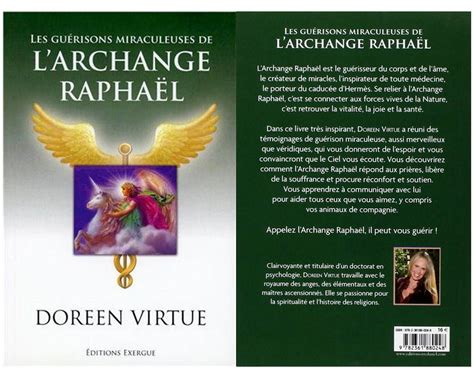 Les guérisons miraculeuses de l archange Raphael Doreen Virtue