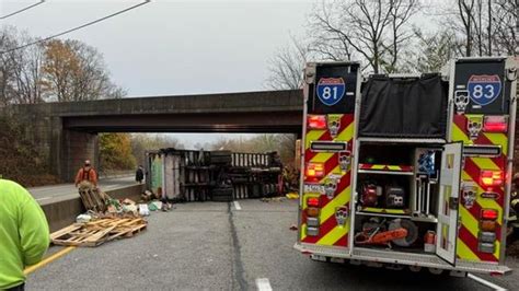 Police Identify New Jersey Man Killed After Truck Flipped On Rt 322 In