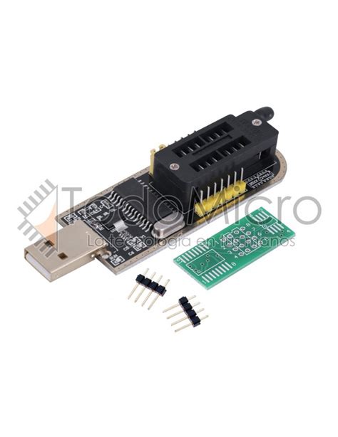 Combo Programador Usb Ch341a Pinza Cable Bios Eeprom