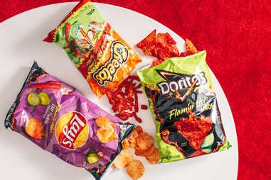 Ultimate Guide To Flamin Hot Snacks Which Brand Is The Hottest Thrillist