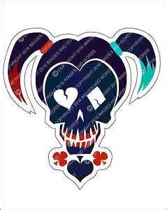 Suicide Squad Harley Quinn Repositionable Decal Graphic Sticker Gift