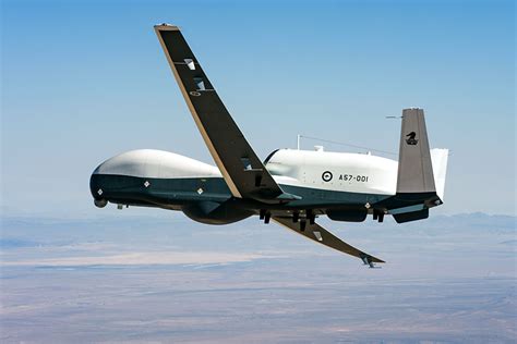 Australian Mq 4c Triton Completes First Flight Defence Today