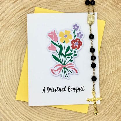 Spiritual Bouquet Card – The Catholic All Year Marketplace