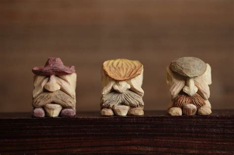 How To Carve Miniature Compress Figures Tutorial Upgraded Etsy Wood