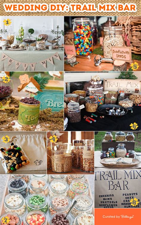 HOW TO Create A Trail Mix Bar At Your Wedding Creative And Fun