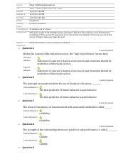 Week 9 External Selection I And II Quiz Staffing Organization Pdf