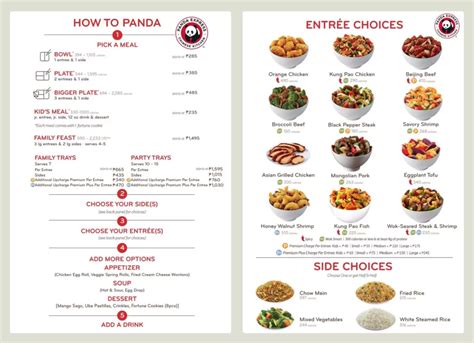 Panda Express Menu Updated Prices In Philippines 2023