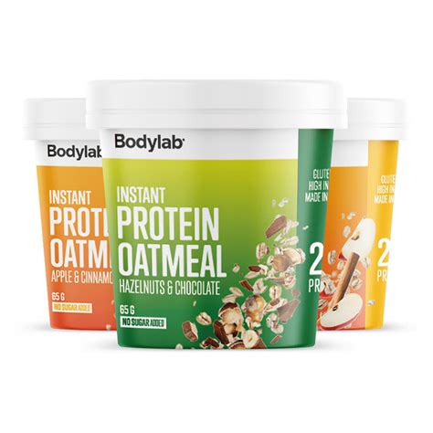 Instant Protein Oatmeal havregrynsgröt på några få minuter Bodylab