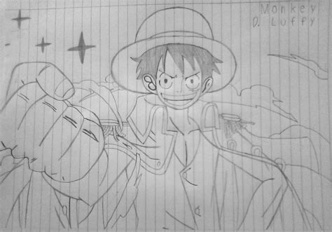 Monkey D. Luffy [Sketch Gift] by TyTheKiller on DeviantArt