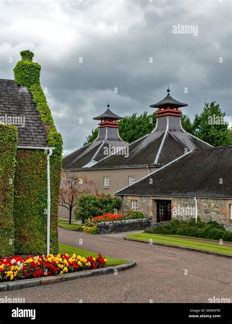 Glenfiddich Whisky Distillery Dufftown Moray Scotland The Twin Pagodas