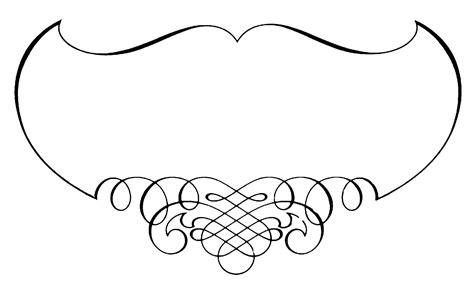 Calligraphy Border Designs Clipart Best