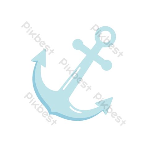 Blue Navy Anchor Logo Icon PNG Images | PSD Free Download - Pikbest