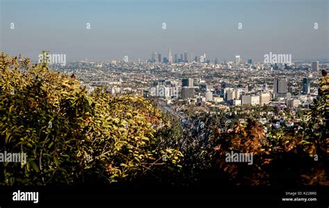 Los Angeles Skyline Stock Photo - Alamy