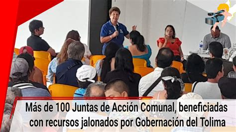 Más de 100 Juntas de Acción Comunal beneficiadas con recursos