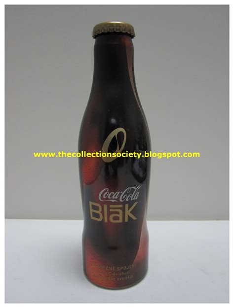 TCS GROUP - THE COLLECTION SOCIETY: Coca Cola 2007 Blak aluminum bottle