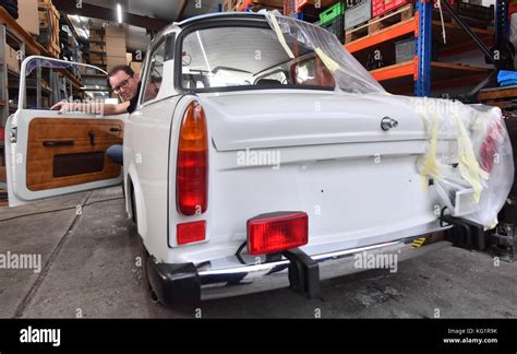 Frank Hofmann Sits In A Unique Trabant 601 S De Luxe At The Dispatch