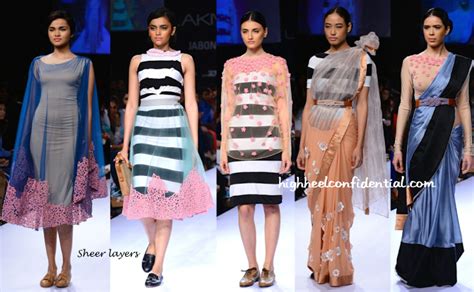 LFW Winter/Festive 2014: Frou Frou By Archana Rao - High Heel Confidential