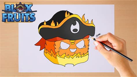 How To Draw Flame Blox Fruit Step By Step Easy Drawing Blox