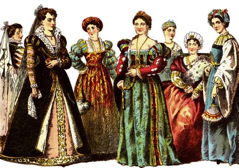 Renaissance Period Exchange Of Fashion Renaissance Clothing Italian