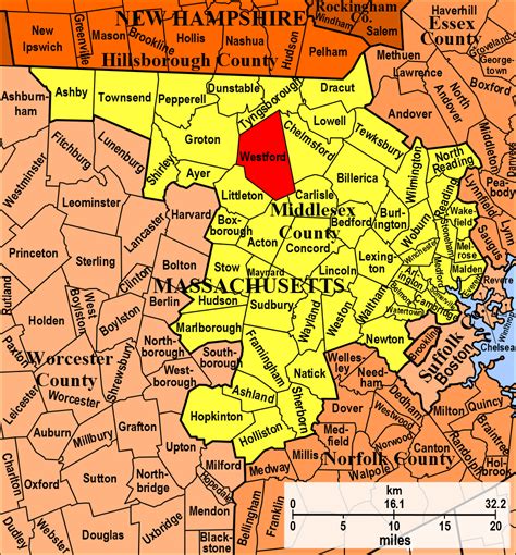 Westford, Middlesex County, Massachusetts Genealogy • FamilySearch