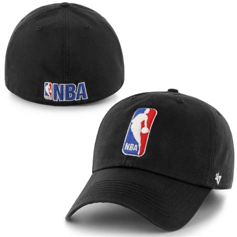 Mens Nba Logo 47 Brand Black Franchise Fitted Hat Nba Store