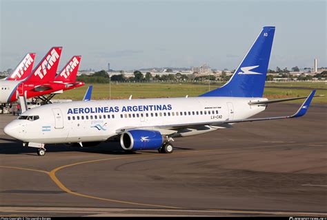 LV CAD Aerolineas Argentinas Boeing 737 76N WL Photo By Tito Leandro