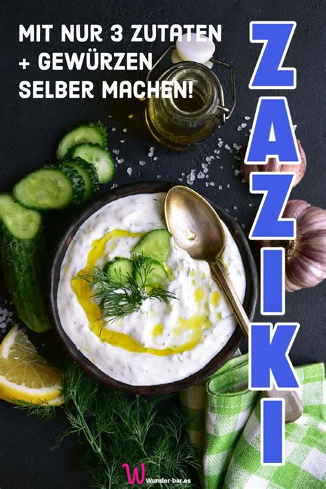 Zaziki Rezept Original Rezept F R Tzatziki Mit Joghurt Und Gurke