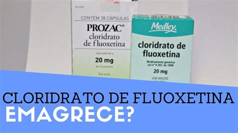 Cloridrato De Fluoxetina Emagrece Veja Se Prozac Emagrece Ou Faz Mal