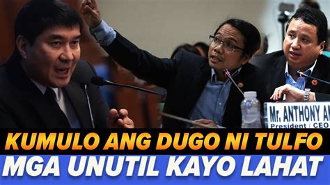 Sen Raffy Tulfo Sumabog Sa Galit Ng Malamang Mahigit Billion Ang