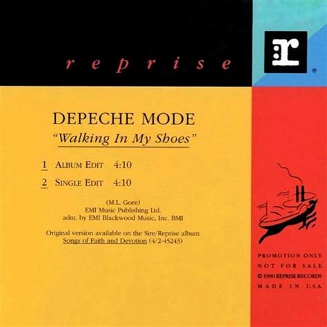 Depeche Mode Walking In My Shoes Edit Lyrics Genius Lyrics