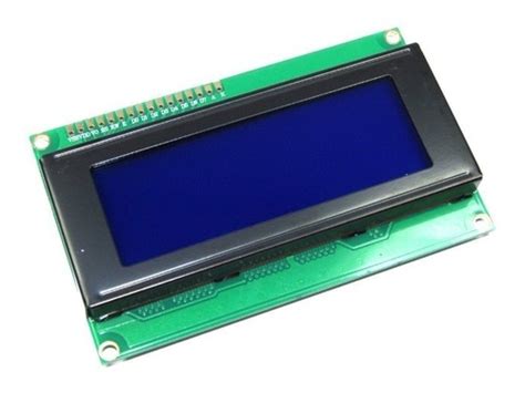 Display Lcd X I C Fundo Azul Letra Branca Arduino