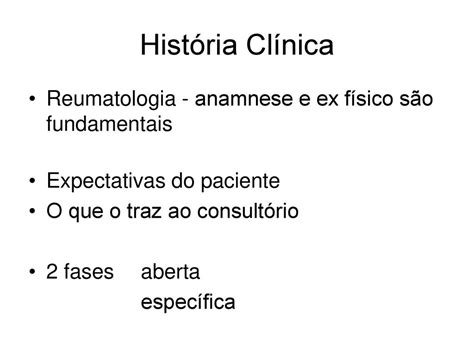 Clínica Médica Reumatologia ppt carregar