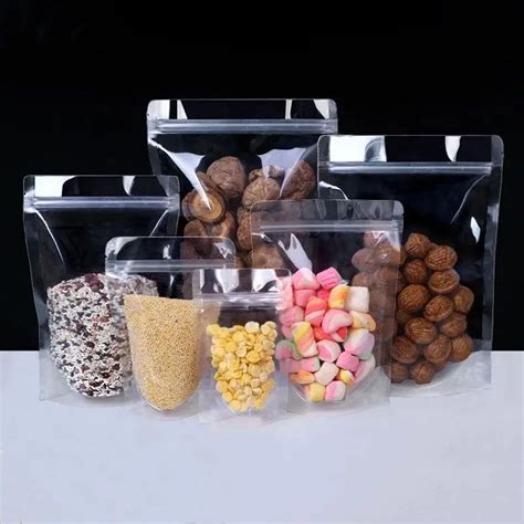 Doypack Zipper Food Pouch Stand Up Storage Smell Proof Mylar Spice