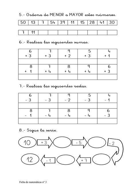 Cuaderno De Sumas Y Restas Hasta El 100pdf Descarga Gratuita