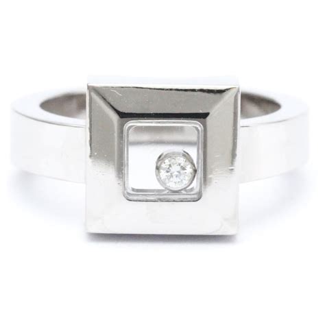 Chopard Happy Diamonds Or Blanc Argent Ref Joli Closet