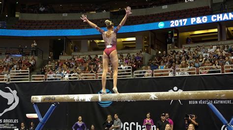 Ashton Locklear Balance Beam 2017 Pandg Championships Senior Women