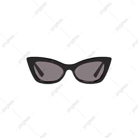 Hand Painted Cat S Eye Sunglasses Png Vector Psd And Clipart With