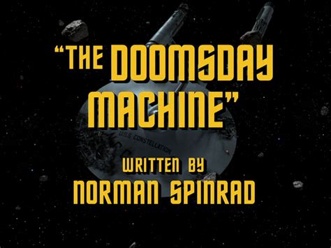 Space Doubt: The Doomsday Machine