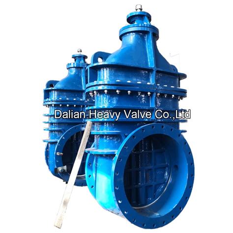 Dn1000 Non Rising Cast Iron Gate Valve Dalian Heavy Valve Company Limited